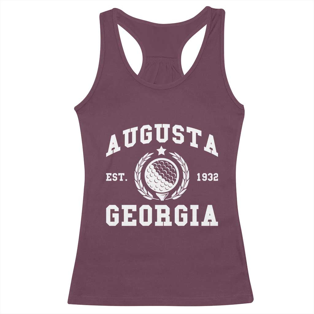 Generic Augusta Georgia Racerback Tank Top Vintage Style Golf Pullover Golf Lover Gift