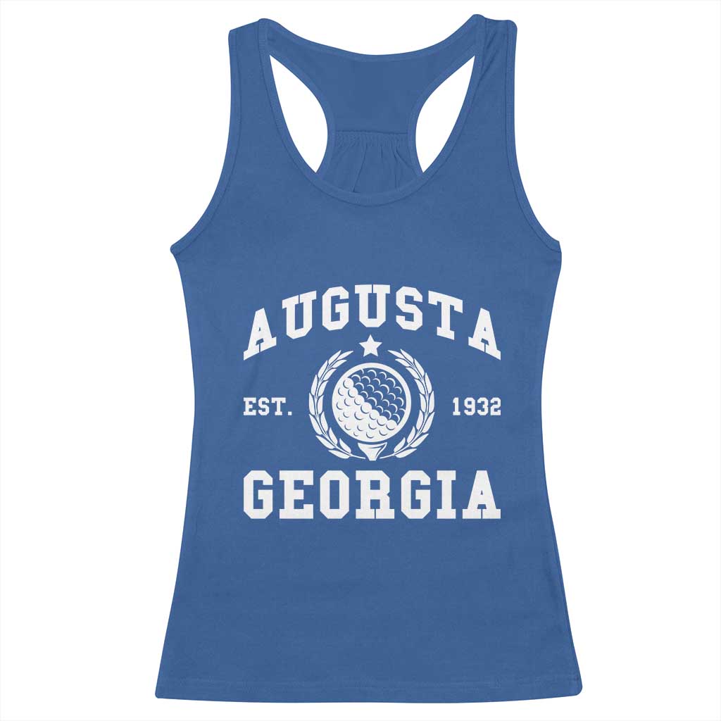 Generic Augusta Georgia Racerback Tank Top Vintage Style Golf Pullover Golf Lover Gift