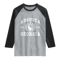 Generic Augusta Georgia Raglan Shirt Vintage Style Golf Pullover Golf Lover Gift