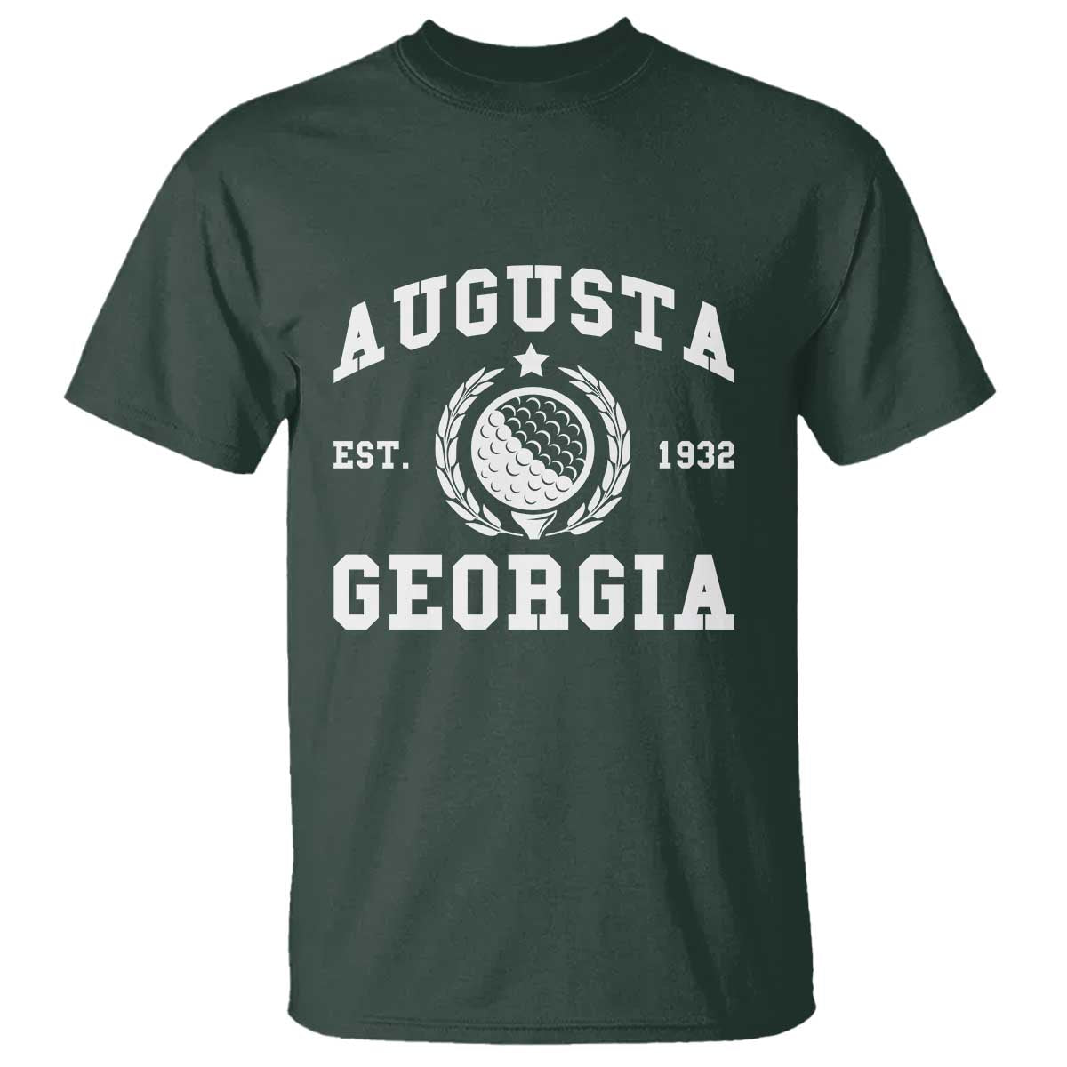 Generic Augusta Georgia T Shirt Vintage Style Golf Pullover Golf Lover Gift