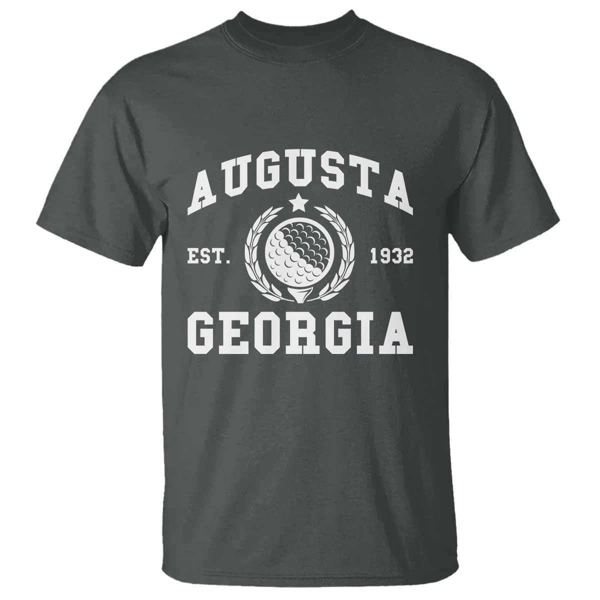 Generic Augusta Georgia T Shirt Vintage Style Golf Pullover Golf Lover Gift