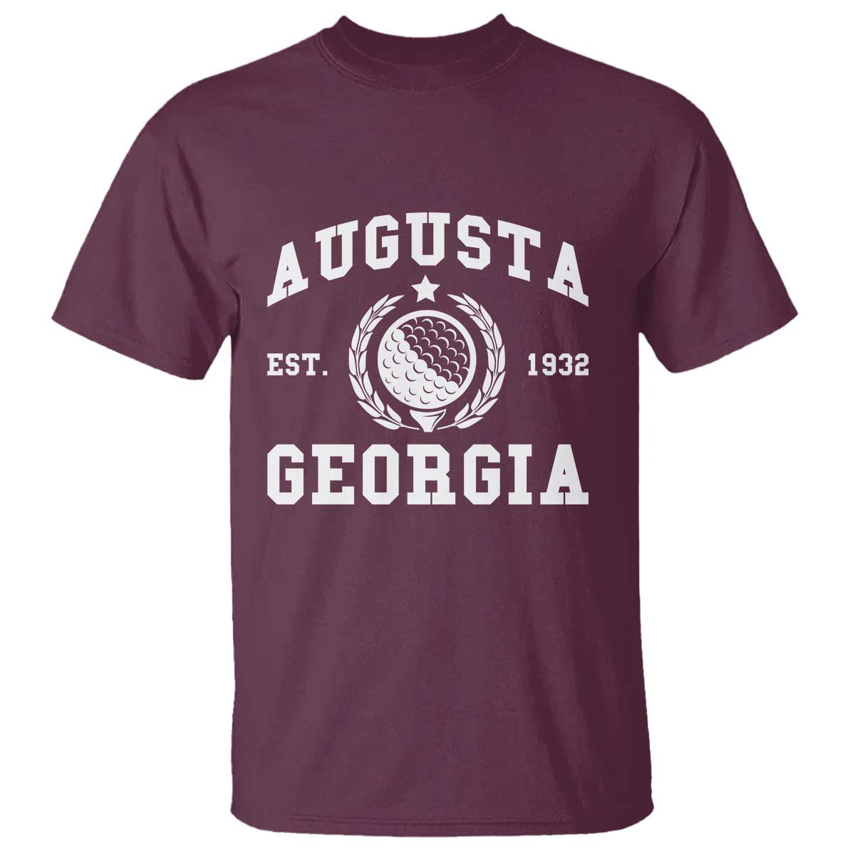 Generic Augusta Georgia T Shirt Vintage Style Golf Pullover Golf Lover Gift
