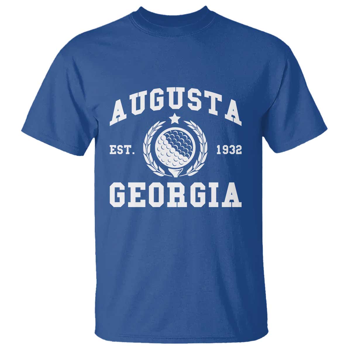 Generic Augusta Georgia T Shirt Vintage Style Golf Pullover Golf Lover Gift