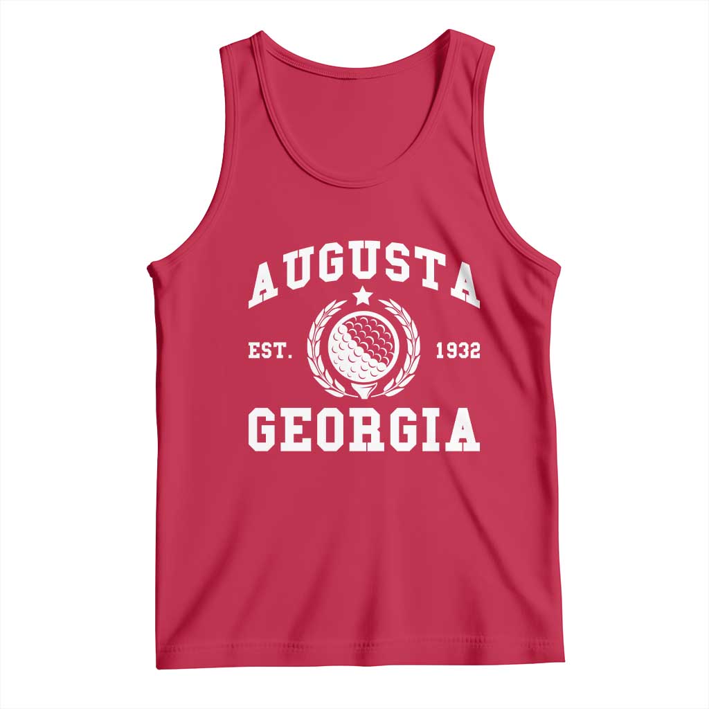 Generic Augusta Georgia Tank Top Vintage Style Golf Pullover Golf Lover Gift