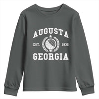 Generic Augusta Georgia Youth Sweatshirt Vintage Style Golf Pullover Golf Lover Gift