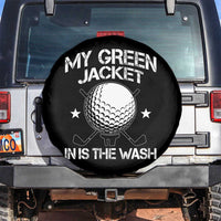 My Jacket Is In The Wash Funny Golfer Spare Tire Cover Georgia Green Golfing Tournament Humor