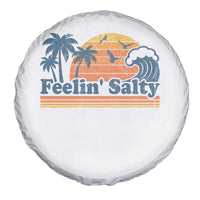 Funny Feelin Salty Spare Tire Cover Retro Beach Summer Vacation - Wonder Print Shop