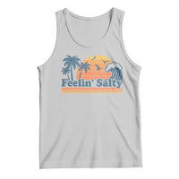 Funny Feelin Salty Tank Top Retro Beach Summer Vacation - Wonder Print Shop