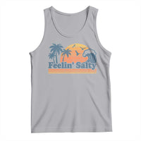 Funny Feelin Salty Tank Top Retro Beach Summer Vacation - Wonder Print Shop