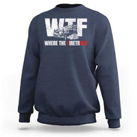 Funny Firefighter Sweatshirt WTF What The Firetruck Fireman Gift - Wonder Print Shop