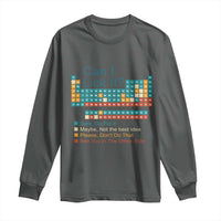 Can I Lick It Periodic Table Long Sleeve Shirt Funny Chemistry Science Teacher Student - Wonder Print Shop