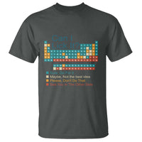 Can I Lick It Periodic Table T Shirt Funny Chemistry Science Teacher Student - Wonder Print Shop