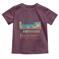 Can I Lick It Periodic Table Toddler T Shirt Funny Chemistry Science Teacher Student - Wonder Print Shop