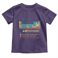 Can I Lick It Periodic Table Toddler T Shirt Funny Chemistry Science Teacher Student - Wonder Print Shop