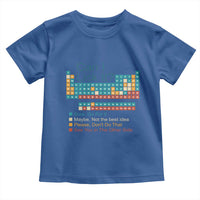 Can I Lick It Periodic Table Toddler T Shirt Funny Chemistry Science Teacher Student - Wonder Print Shop