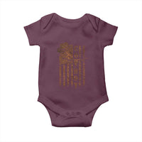 Retro Cowboy Baby Onesie USA Flag Texas Western Country Rodeo Southern