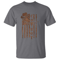 Retro Cowboy T Shirt USA Flag Texas Western Country Rodeo Southern