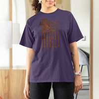 Retro Cowboy T Shirt For Women USA Flag Texas Western Country Rodeo Southern