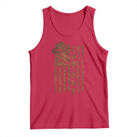 Retro Cowboy Tank Top USA Flag Texas Western Country Rodeo Southern
