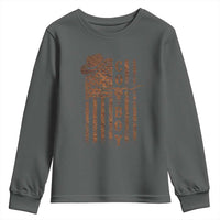 Retro Cowboy Youth Sweatshirt USA Flag Texas Western Country Rodeo Southern