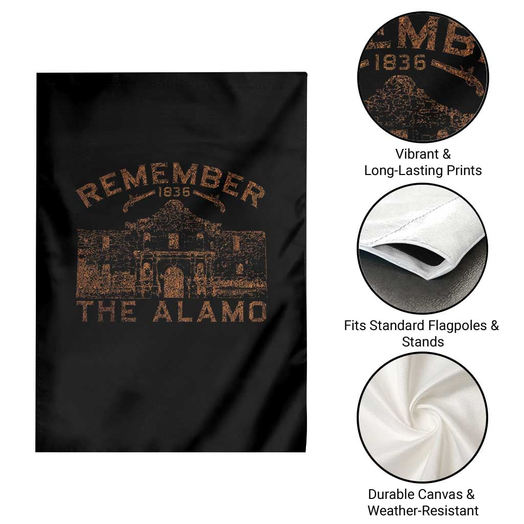 Remember The Alamo Garden Flag Texas Souvenir History San Antonio Pride - Wonder Print Shop