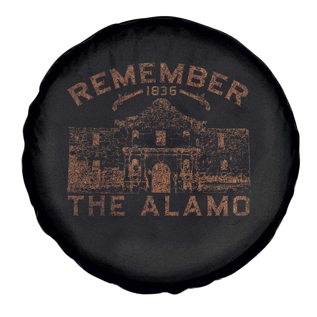 Remember The Alamo Spare Tire Cover Texas Souvenir History San Antonio Pride - Wonder Print Shop