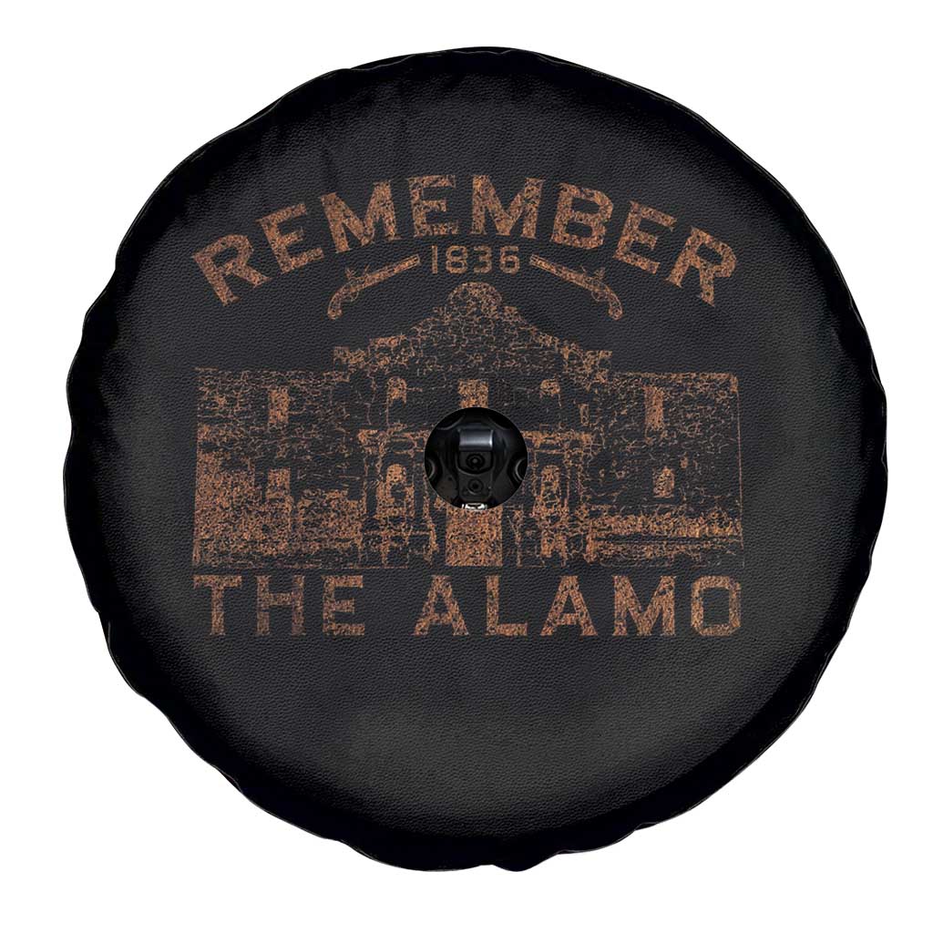 Remember The Alamo Spare Tire Cover Texas Souvenir History San Antonio Pride - Wonder Print Shop