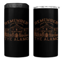 Remember The Alamo 4 in 1 Can Cooler Tumbler Texas Souvenir History San Antonio Pride - Wonder Print Shop