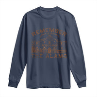 Remember The Alamo Long Sleeve Shirt Texas Souvenir History San Antonio Pride - Wonder Print Shop