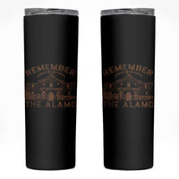 Remember The Alamo Skinny Tumbler Texas Souvenir History San Antonio Pride - Wonder Print Shop