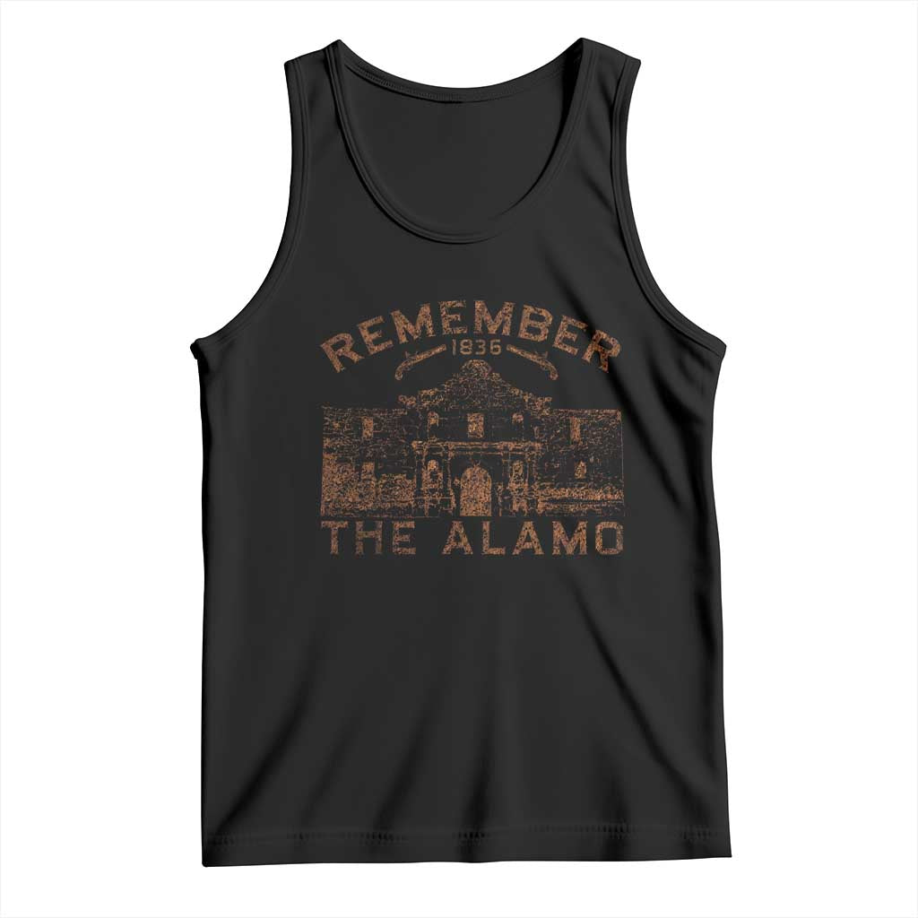 Remember The Alamo Tank Top Texas Souvenir History San Antonio Pride - Wonder Print Shop