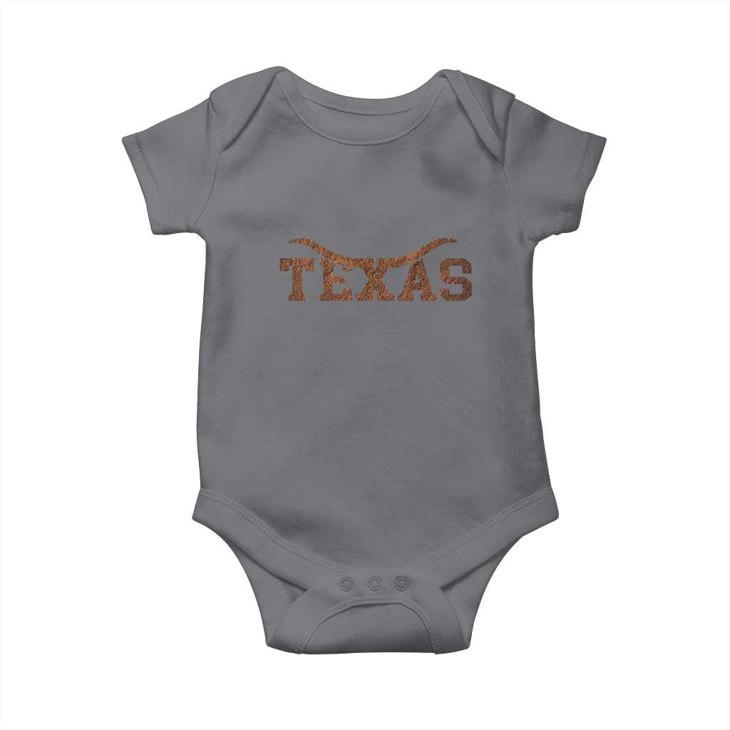 Texas Cowboys Baby Onesie Retro Western American - Wonder Print Shop