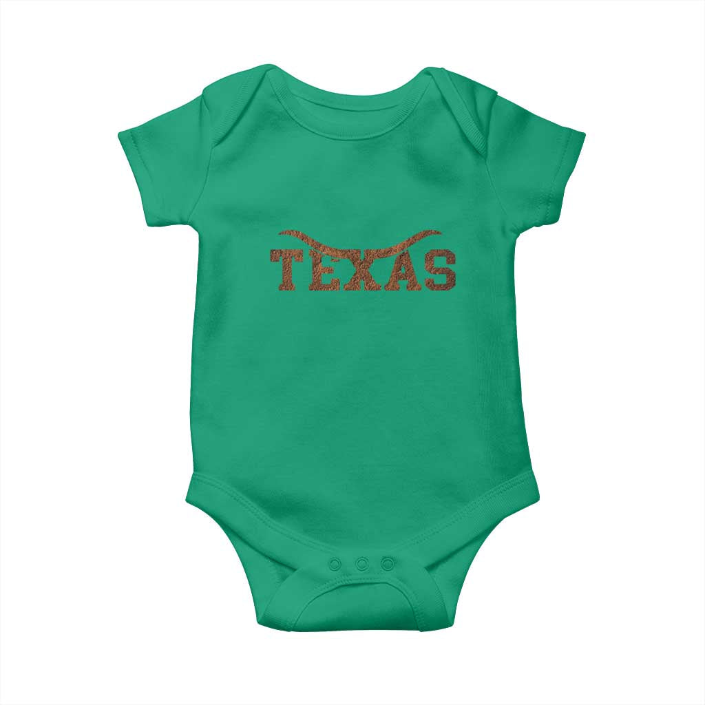 Texas Cowboys Baby Onesie Retro Western American - Wonder Print Shop