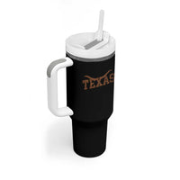 Texas Cowboys Tumbler With Handle Retro Western American - Wonder Print Shop