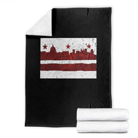 Washington DC Flag Throw Blanket