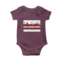 Washington DC Flag Baby Onesie