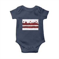 Washington DC Flag Baby Onesie