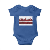 Washington DC Flag Baby Onesie