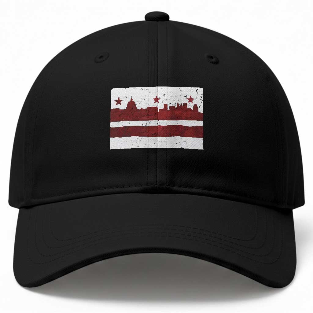 Washington DC Flag Baseball Cap