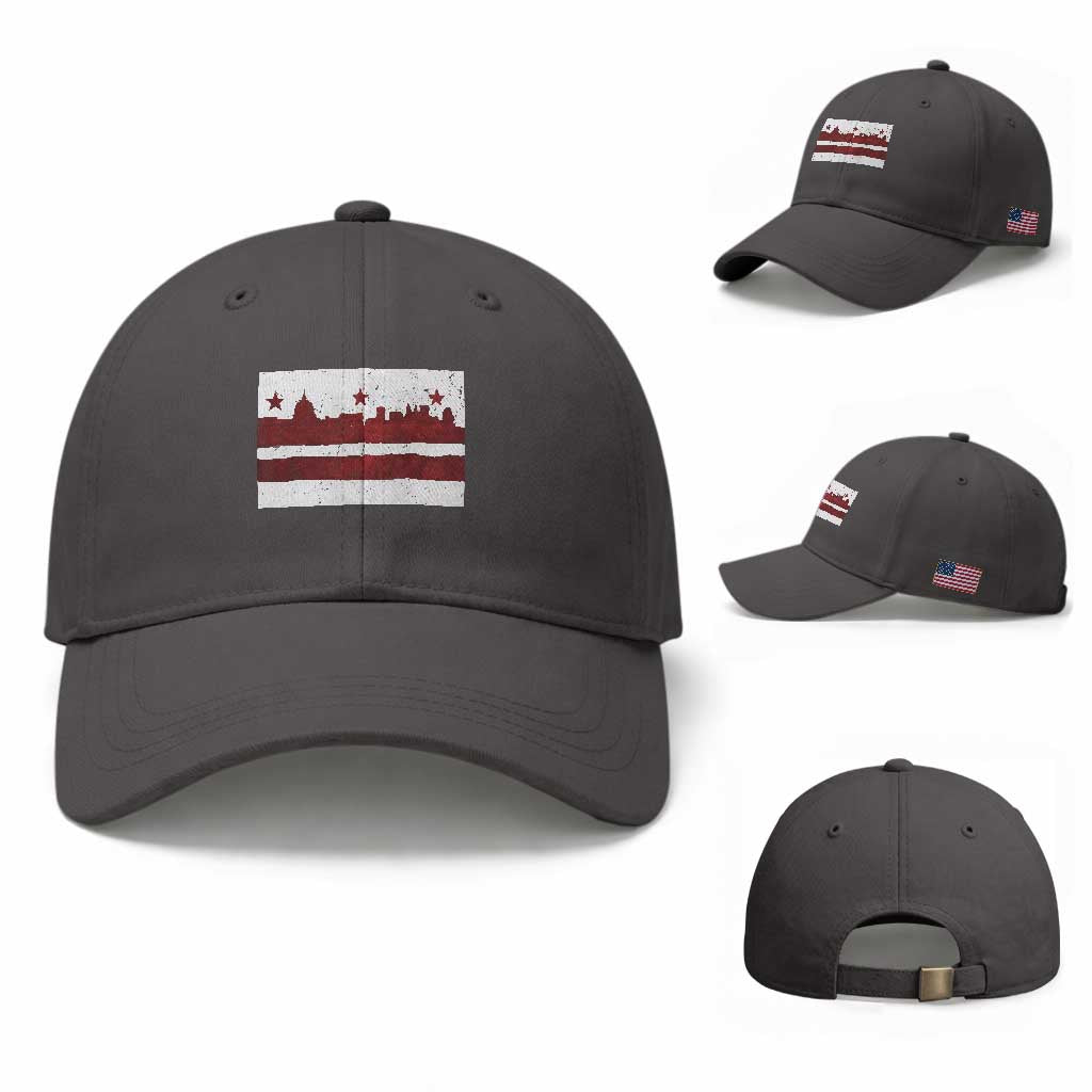 Washington DC Flag Baseball Cap