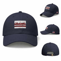 Washington DC Flag Baseball Cap
