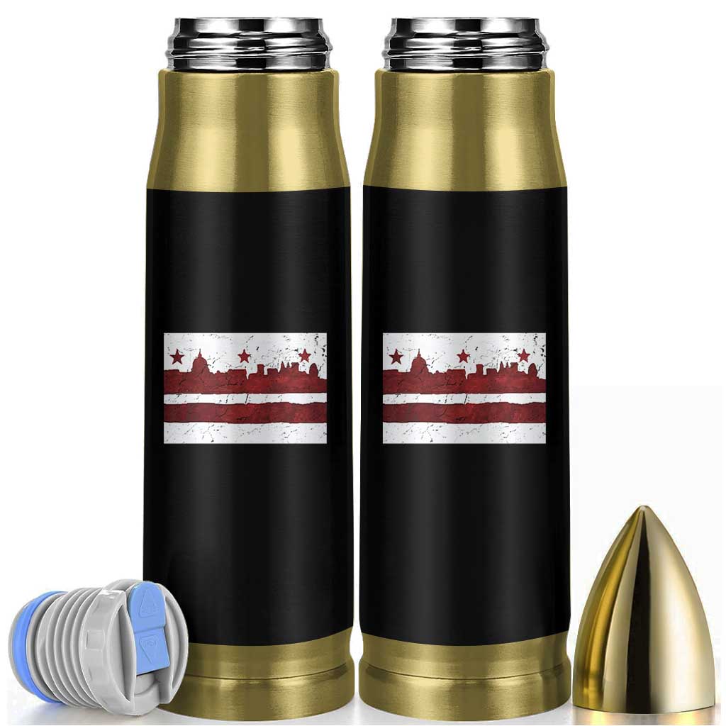 Washington DC Flag Bullet Tumbler