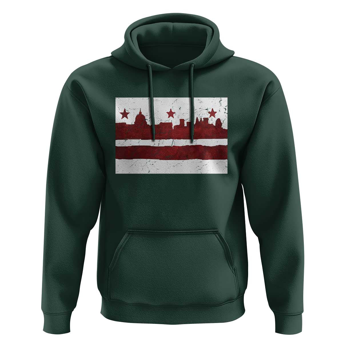 Washington DC Flag Hoodie