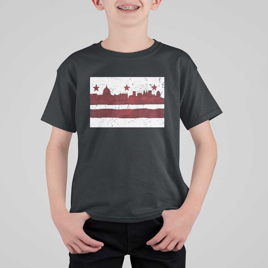 Washington DC Flag T Shirt For Kid
