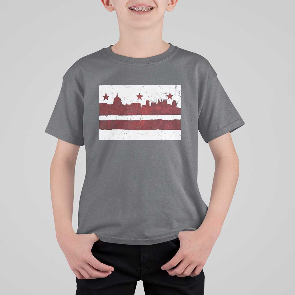 Washington DC Flag T Shirt For Kid