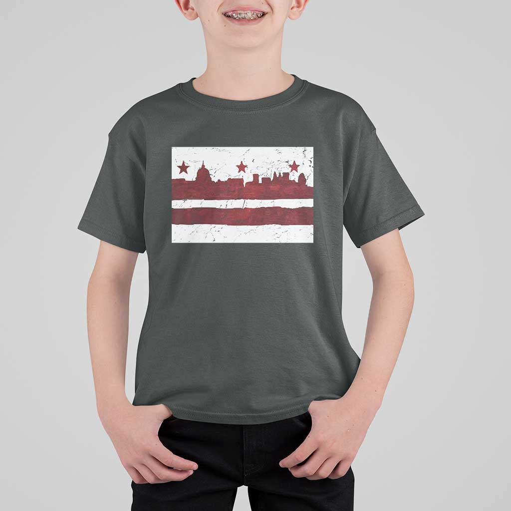 Washington DC Flag T Shirt For Kid