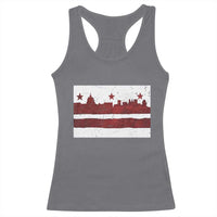 Washington DC Flag Racerback Tank Top