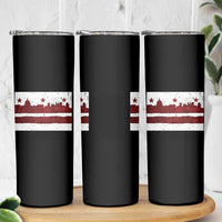 Washington DC Flag Skinny Tumbler