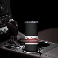 Washington DC Flag Skinny Tumbler