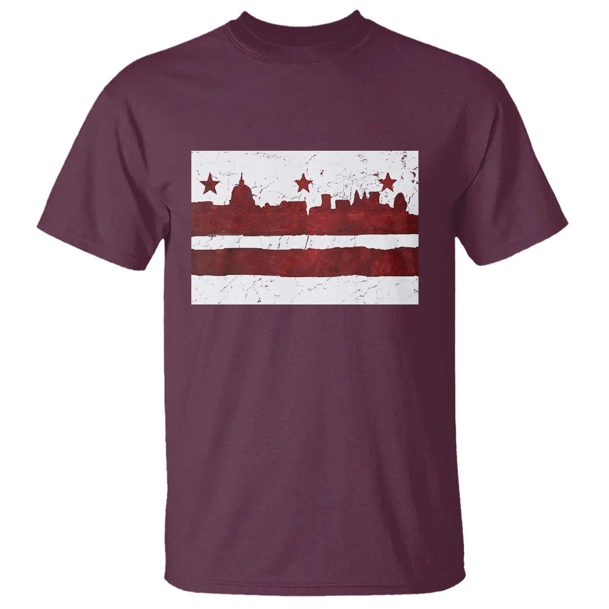 Washington DC Flag T Shirt